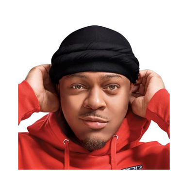 RED by Kiss Bow Wow X Satin-Lined Halo Turban – Black HD301 - ANNS BEAUTY SUPPLY